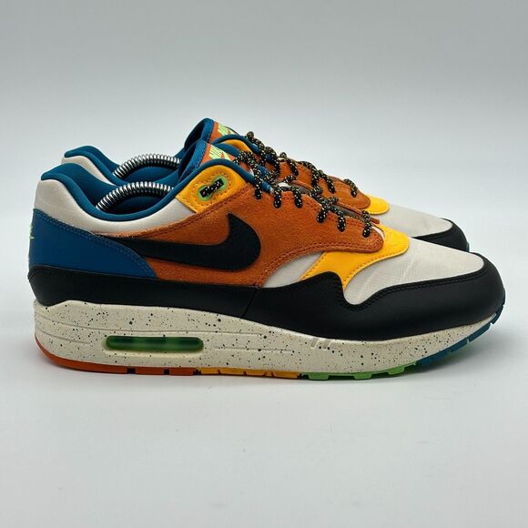 Nike Air Max 1 Multi Mens Size 9.5 Athletic Running Shoes CZ8140-001 EUC - Picture 4 of 15